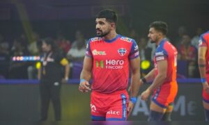 Up yoddhas captain sumit sangwan tops the list for most tackle points in pkl 12 2025 09 e0cfc3dcc9df.jpeg